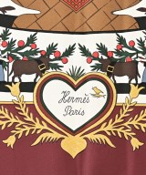 HERMES（エルメス）バンダナ・スカーフ 赤 サイズ:90 レディース/2200669730197