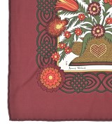 HERMES（エルメス）バンダナ・スカーフ 赤 サイズ:90 レディース/2200669730197