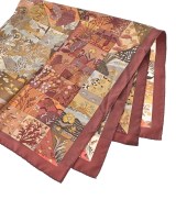 HERMES（エルメス）バンダナ・スカーフ 茶 サイズ:90 レディース/2200669730203