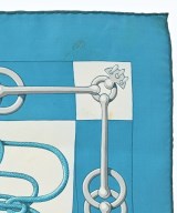 HERMES（エルメス）バンダナ・スカーフ 青 サイズ:90 レディース/2200669730227