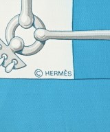 HERMES（エルメス）バンダナ・スカーフ 青 サイズ:90 レディース/2200669730227