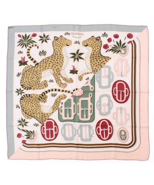 HERMES(エルメス)バンダナ・スカーフ ピンク サイズ:90/2200669730234