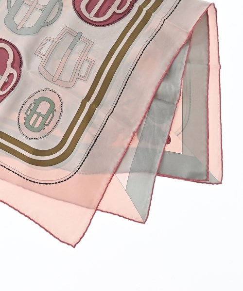 HERMES（エルメス）バンダナ・スカーフ ピンク サイズ:90 レディース/2200669730234