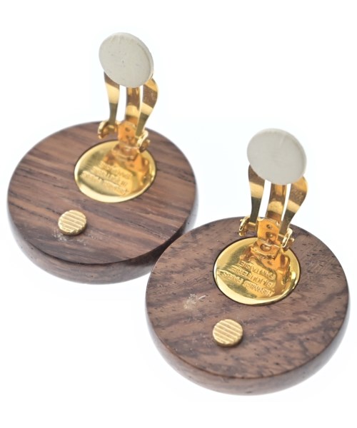 HERMES（エルメス）ピアス・イヤリング 茶 サイズ:- レディース/2200669730852