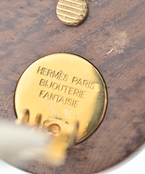 HERMES（エルメス）ピアス・イヤリング 茶 サイズ:- レディース/2200669730852