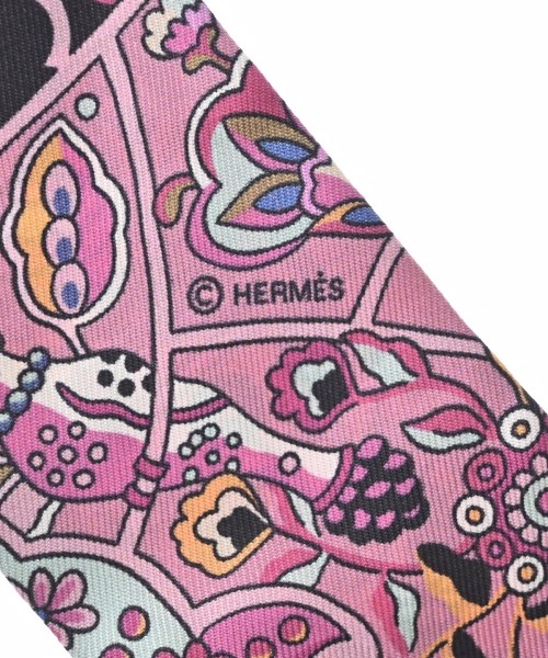 HERMES（エルメス）バンダナ・スカーフ ピンク サイズ:- レディース/2200670223039