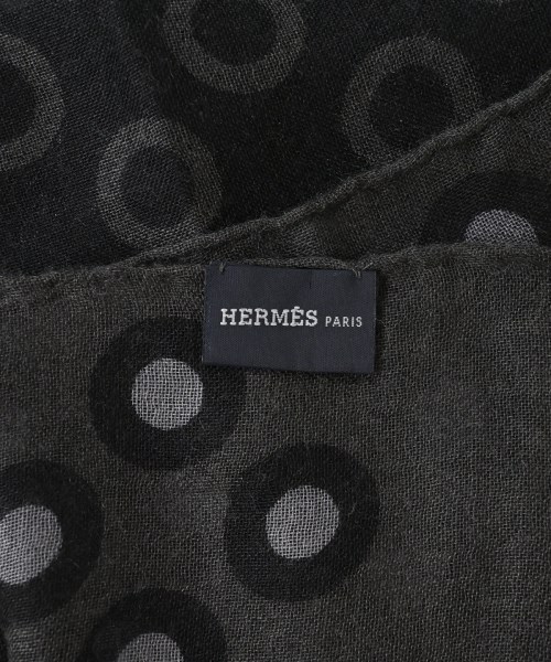 HERMES（エルメス）バンダナ・スカーフ 黒 サイズ:- レディース/2200668779050