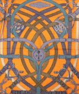 HERMES（エルメス）バンダナ・スカーフ オレンジ サイズ:140 レディース/2200668779067