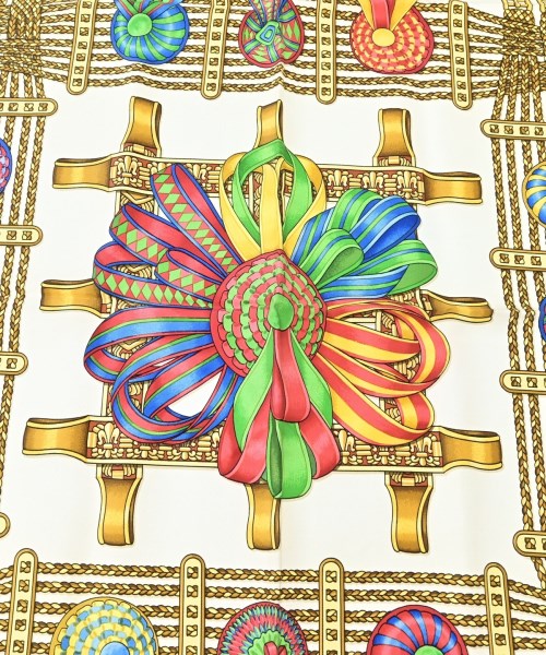 HERMES（エルメス）バンダナ・スカーフ グレー サイズ:- レディース/2200672256912