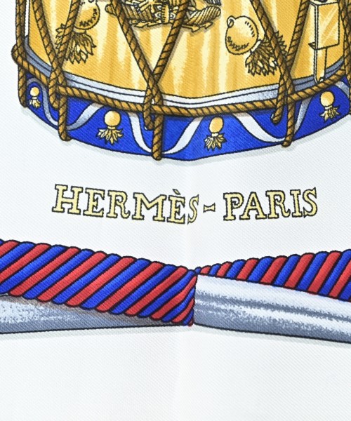 HERMES（エルメス）バンダナ・スカーフ 青 サイズ:90 レディース/2200672256936