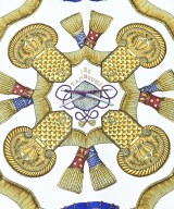 HERMES（エルメス）バンダナ・スカーフ 青 サイズ:90 レディース/2200672256936