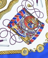 HERMES（エルメス）バンダナ・スカーフ 青 サイズ:90 レディース/2200672256936