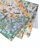 HERMES（エルメス）バンダナ・スカーフ 緑 サイズ:- レディース/2200672266041