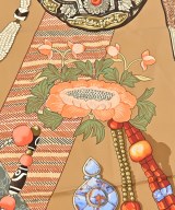 HERMES（エルメス）バンダナ・スカーフ ベージュ サイズ:90 レディース/2200719902888