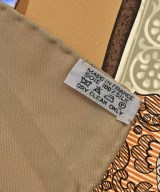 HERMES（エルメス）バンダナ・スカーフ ベージュ サイズ:90 レディース/2200719902888
