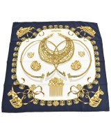 HERMES（エルメス）バンダナ・スカーフ 白 サイズ:90 レディース/2200719903625