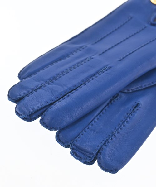 HERMES（エルメス）手袋 青 サイズ:7 レディース/2200710077059