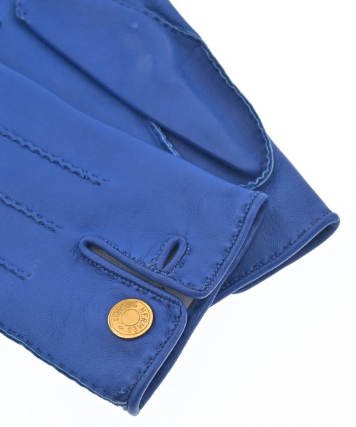 HERMES（エルメス）手袋 青 サイズ:7 レディース/2200710077059