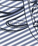 HERMES（エルメス）バンダナ・スカーフ 白 サイズ:90 レディース/2200721316222