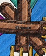 HERMES（エルメス）バンダナ・スカーフ 白 サイズ:- レディース/2200720611083