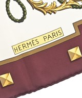 HERMES（エルメス）バンダナ・スカーフ 白 サイズ:90 レディース/2200722178577