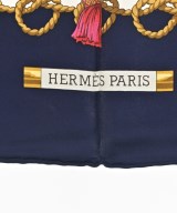 HERMES（エルメス）バンダナ・スカーフ 紺 サイズ:90 レディース/2200722178782