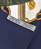 HERMES（エルメス）バンダナ・スカーフ 紺 サイズ:90 レディース/2200722178782