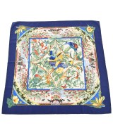 HERMES（エルメス）バンダナ・スカーフ 青 サイズ:90 レディース/2200722179185