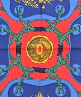 HERMES（エルメス）バンダナ・スカーフ 青 サイズ:45 レディース/2200722179345