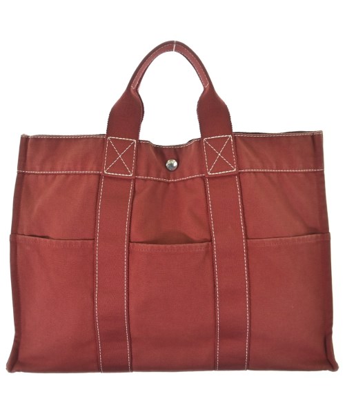 HERMES（エルメス）トートバッグ 赤 サイズ:MM レディース/2200722179536