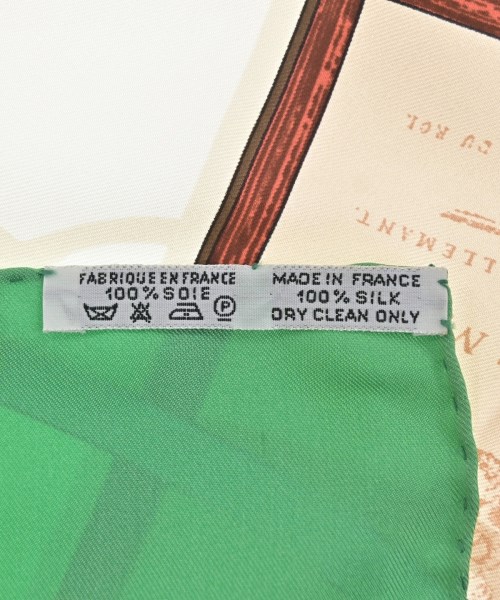 HERMES（エルメス）バンダナ・スカーフ 緑 サイズ:90 レディース/2200722179673