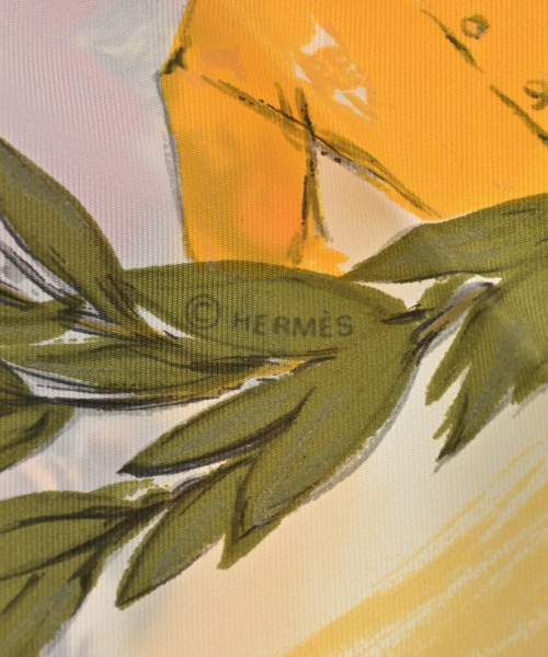 HERMES（エルメス）バンダナ・スカーフ 白 サイズ:90 レディース/2200722179710