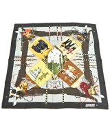 HERMES（エルメス）バンダナ・スカーフ 茶 サイズ:90 レディース/2200722179727