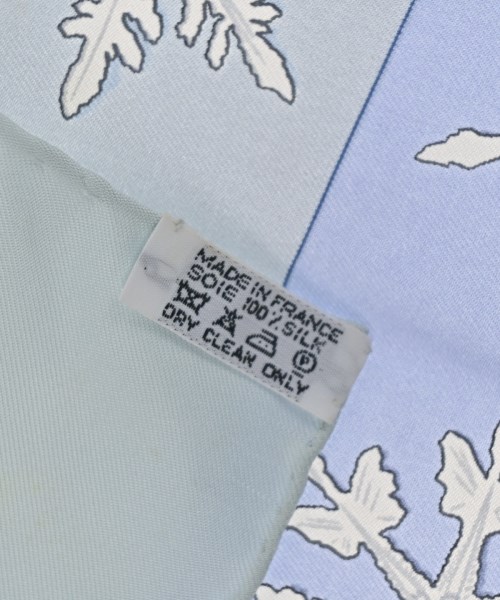 HERMES（エルメス）バンダナ・スカーフ 青 サイズ:90 レディース/2200722180686