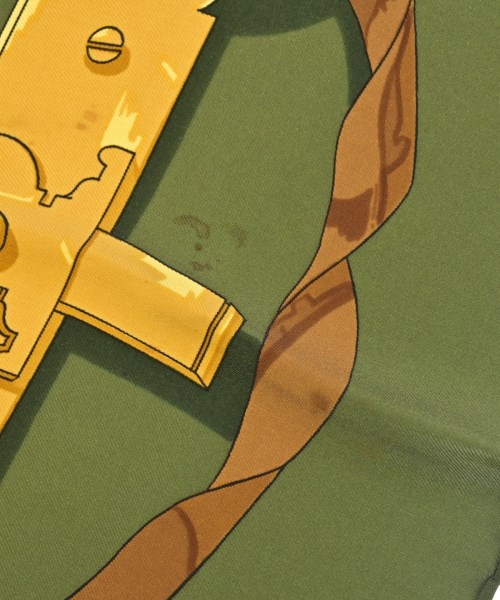 HERMES（エルメス）バンダナ・スカーフ カーキ サイズ:90 レディース/2200722503010