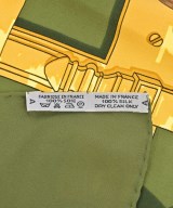 HERMES（エルメス）バンダナ・スカーフ カーキ サイズ:90 レディース/2200722503010