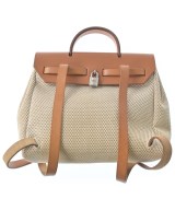 HERMES（エルメス）バックパック・リュック ベージュ サイズ:PM レディース/2200724126088