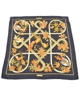 HERMES（エルメス）バンダナ・スカーフ 紺 サイズ:90 レディース/2200724126446