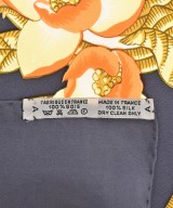 HERMES（エルメス）バンダナ・スカーフ 紺 サイズ:90 レディース/2200724126446