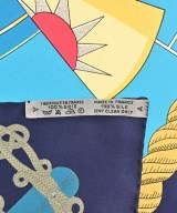 HERMES（エルメス）バンダナ・スカーフ 紺 サイズ:90 レディース/2200724126484