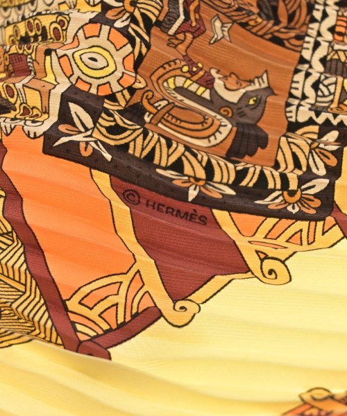 HERMES（エルメス）バンダナ・スカーフ オレンジ サイズ:- レディース/2200724126491