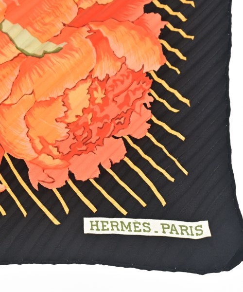 HERMES（エルメス）バンダナ・スカーフ オレンジ サイズ:- レディース/2200724126507