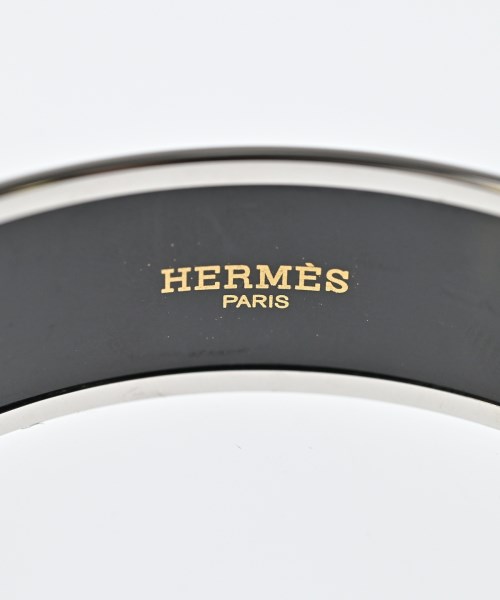 HERMES（エルメス）ブレスレット・バングル 黒 サイズ:GM レディース/2200724263042