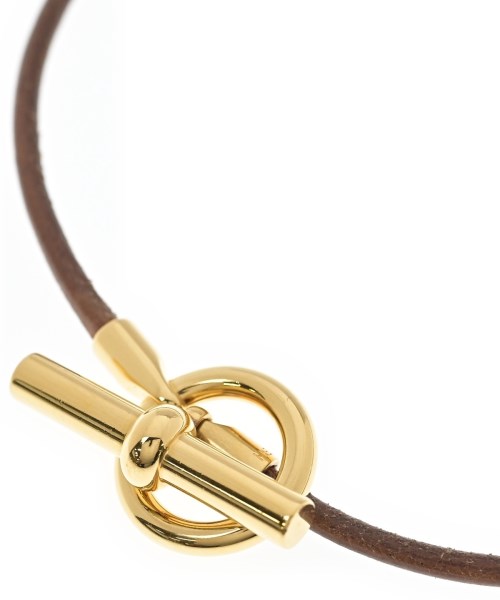 HERMES（エルメス）ブレスレット・バングル 茶 サイズ:- レディース/2200724263080