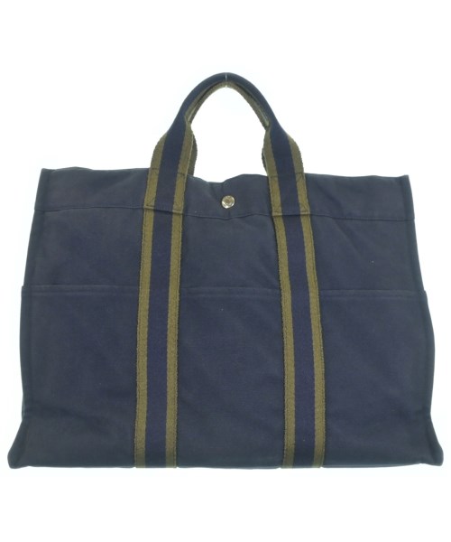 HERMES（エルメス）トートバッグ 紺 サイズ:MM レディース/2200724273492