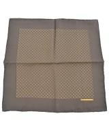 HERMES（エルメス）バンダナ・スカーフ グレー サイズ:45 レディース/2200724274086