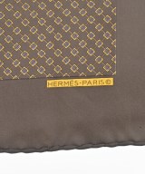 HERMES（エルメス）バンダナ・スカーフ グレー サイズ:45 レディース/2200724274086