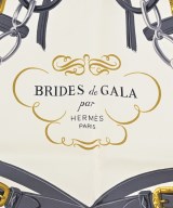 HERMES（エルメス）バンダナ・スカーフ 白 サイズ:90 レディース/2200724274123
