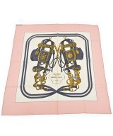 HERMES（エルメス）バンダナ・スカーフ ピンク サイズ:90 レディース/2200724274130