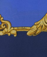 HERMES（エルメス）バンダナ・スカーフ 青 サイズ:90 レディース/2200724274178